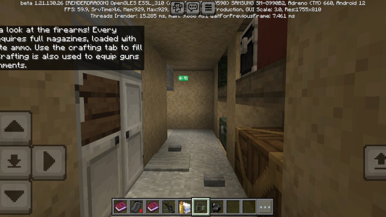 Location from Extraction Shooter Map for Minecraft PE