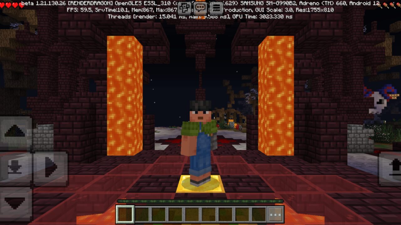 Location from Park of Horrors Map for Minecraft PE