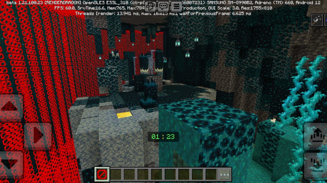 Location from Warden Parkour Map for Minecraft PE