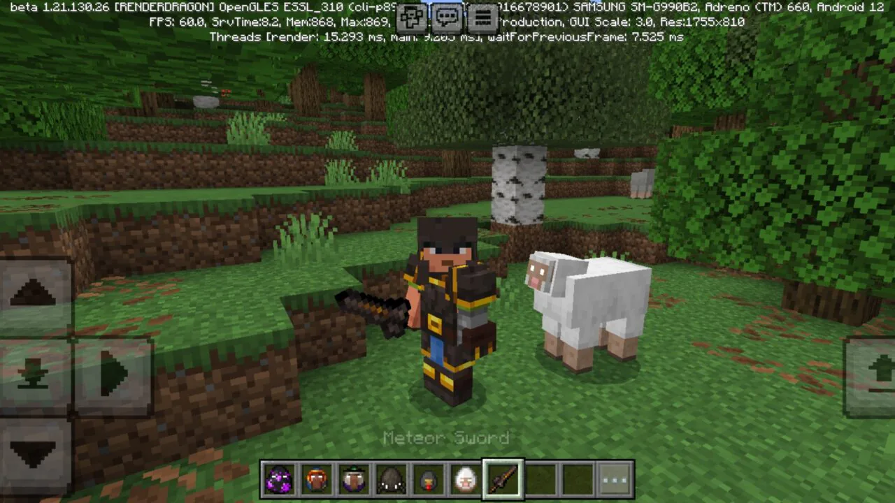 Lunar Moon Mod for Minecraft PE
