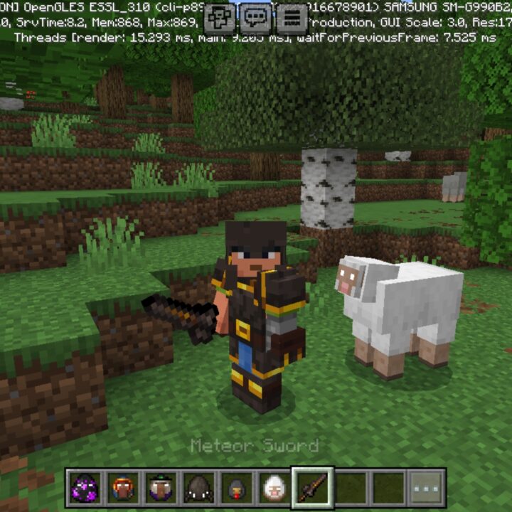 Lunar Moon Mod for Minecraft PE