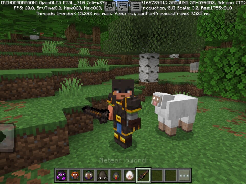 Lunar Moon Mod for Minecraft PE