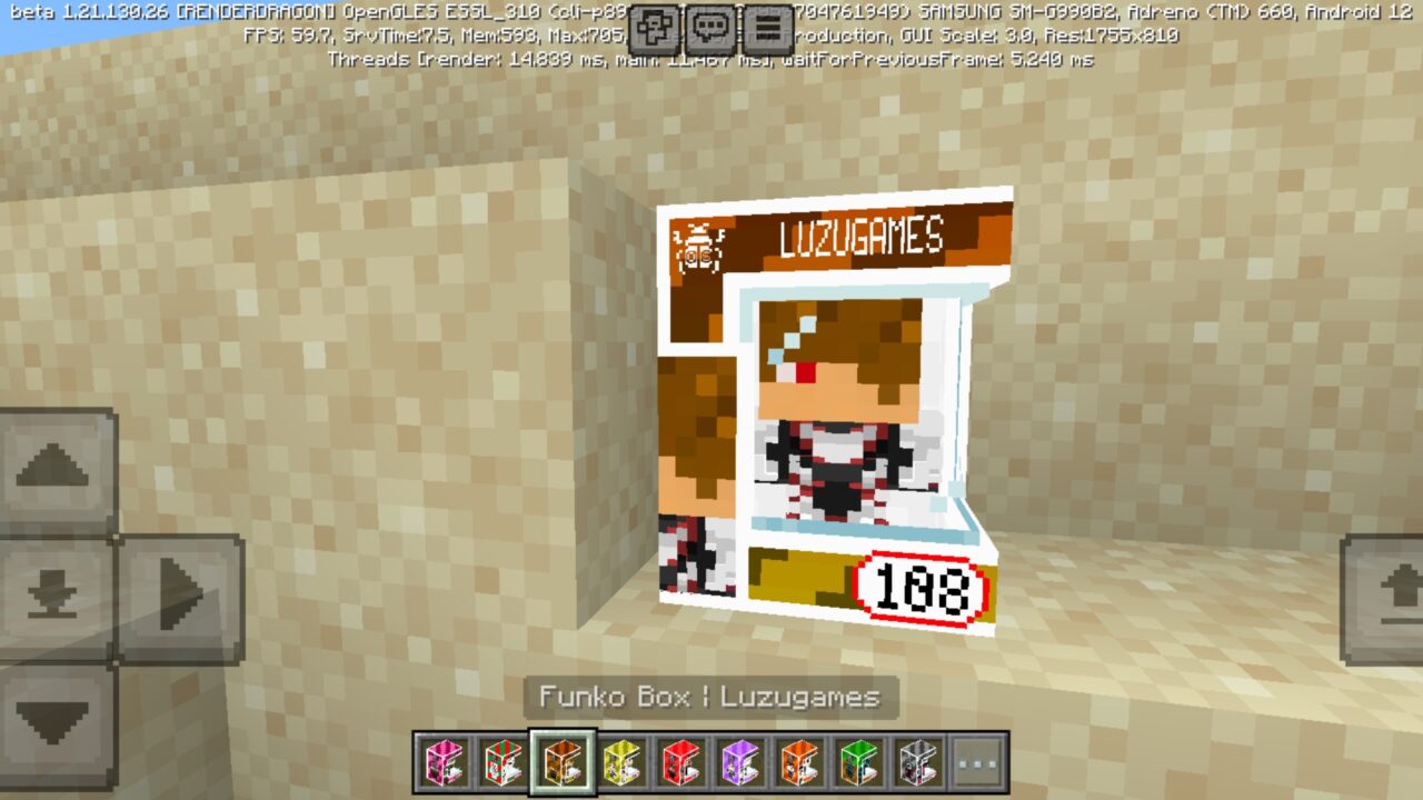 Luzugames from Funko Box Mod for Minecraft PE