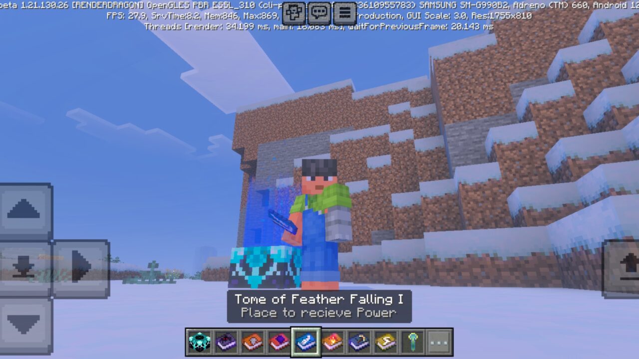 Magic from Bewitched Mod for Minecraft PE