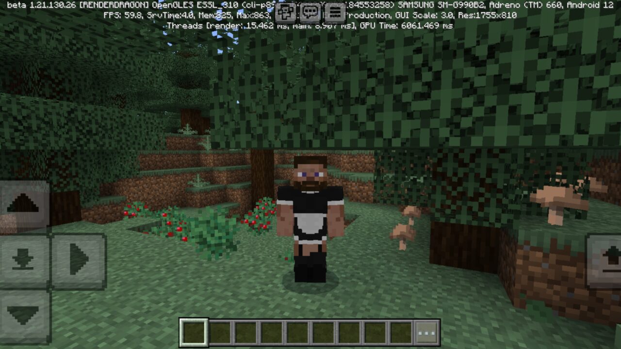 Meme from 3D Skin Layer Texture Pack for Minecraft PE