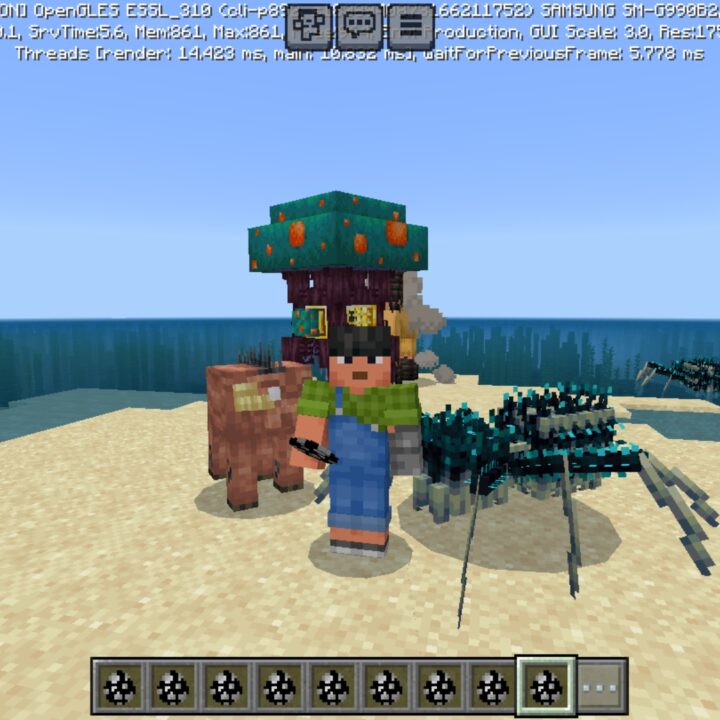 Mirror Mobs Mod for Minecraft PE