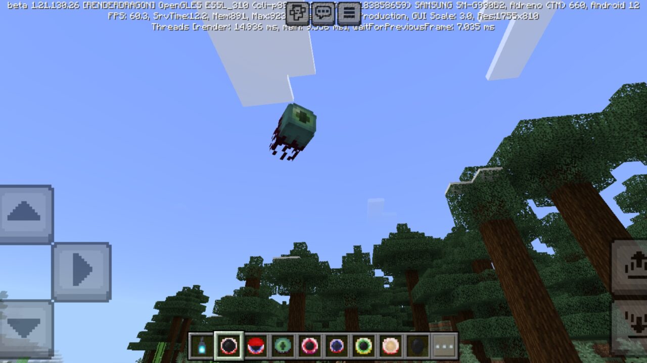 Mob from Demon Eye Mod for Minecraft PE