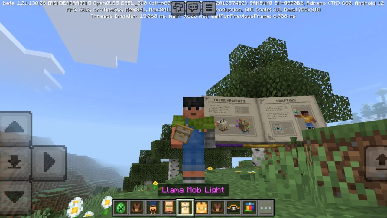 Mob Lights Mod for Minecraft PE