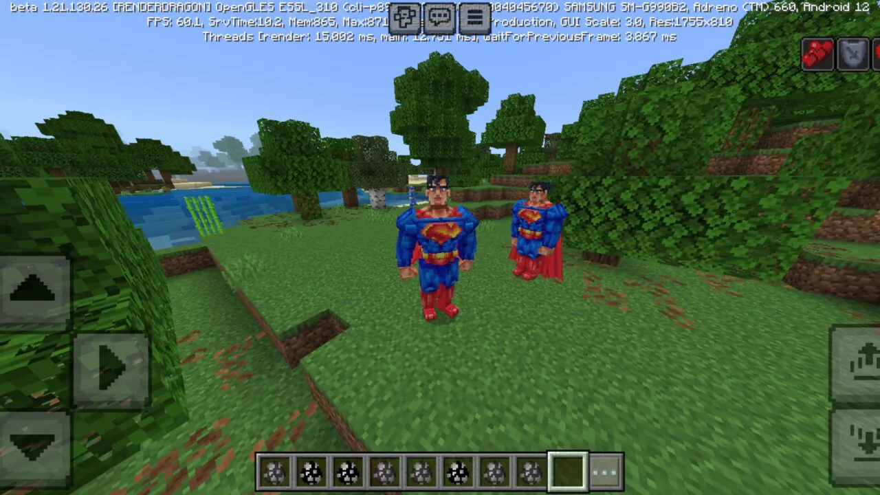 Mobs from Heroes Vanguard Mod for Minecraft PE