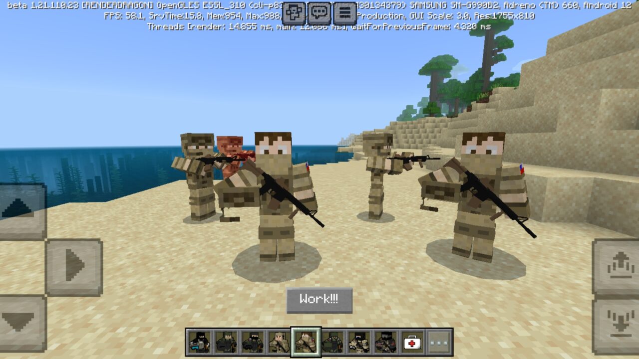 Mobs from Project Silent Mod for Minecraft PE