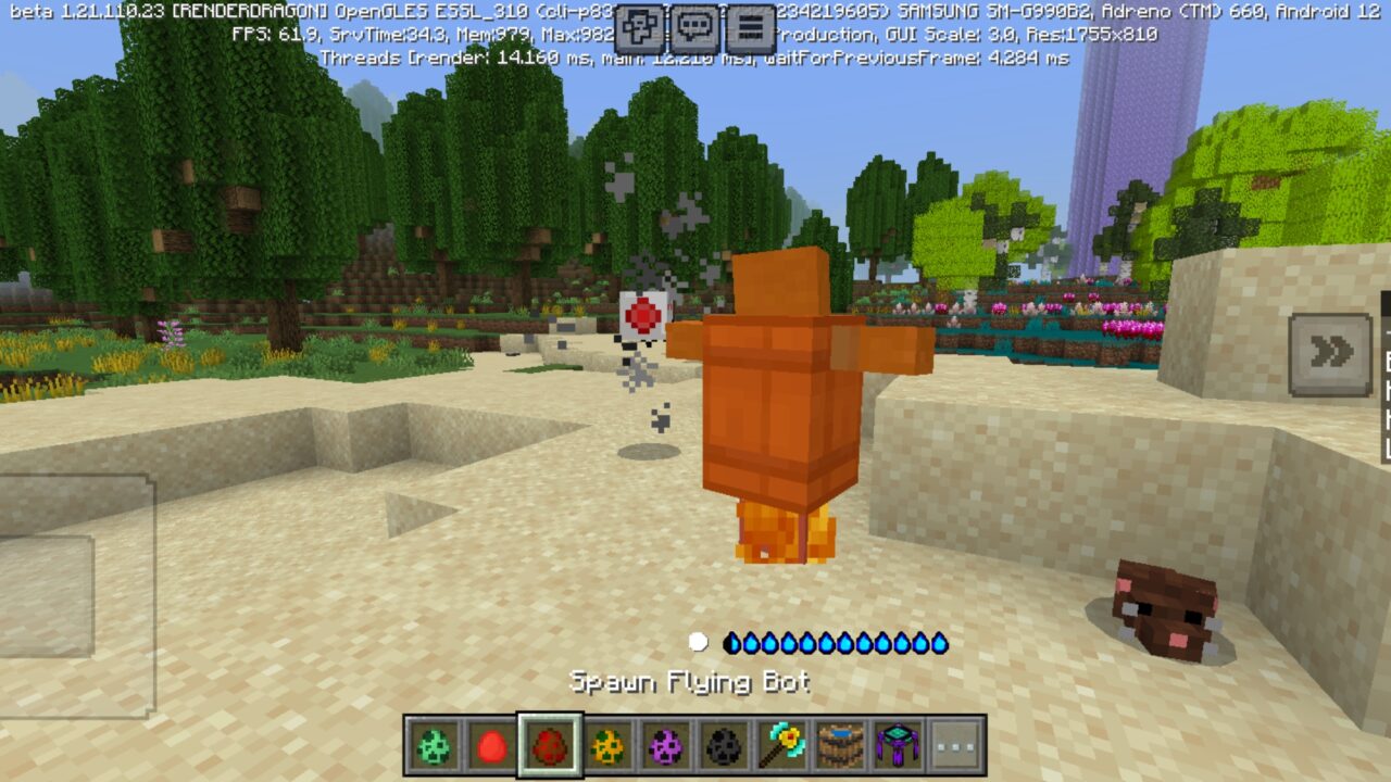 Mobs from RS Craft Mod for Minecraft PE