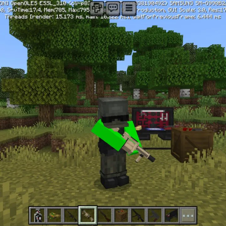 Mr Nido Guns Mod for Minecraft PE