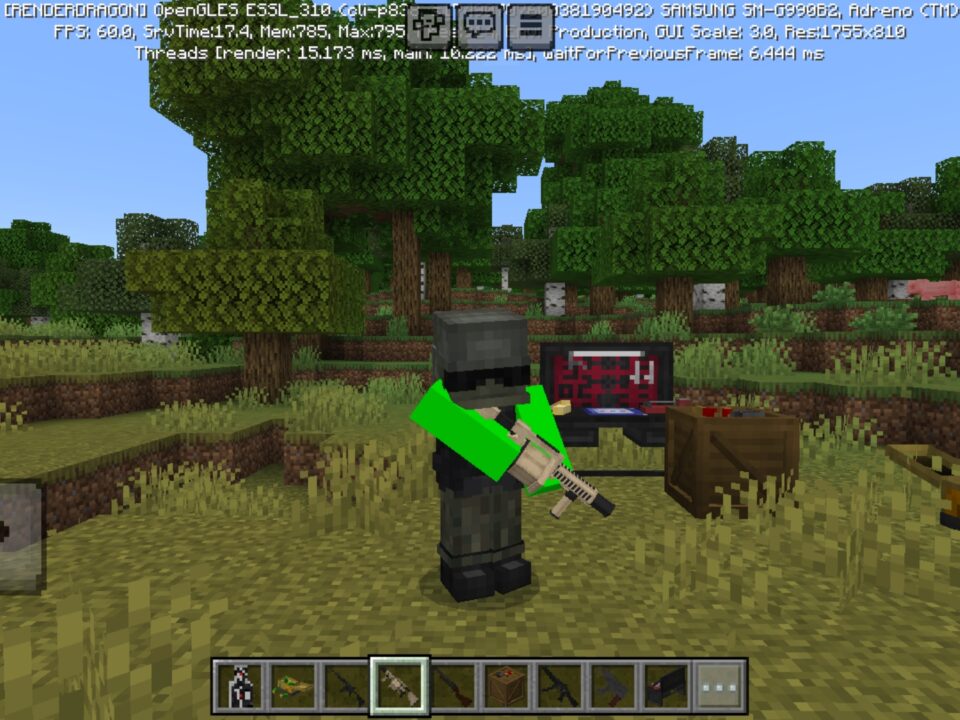 Mr Nido Guns Mod for Minecraft PE