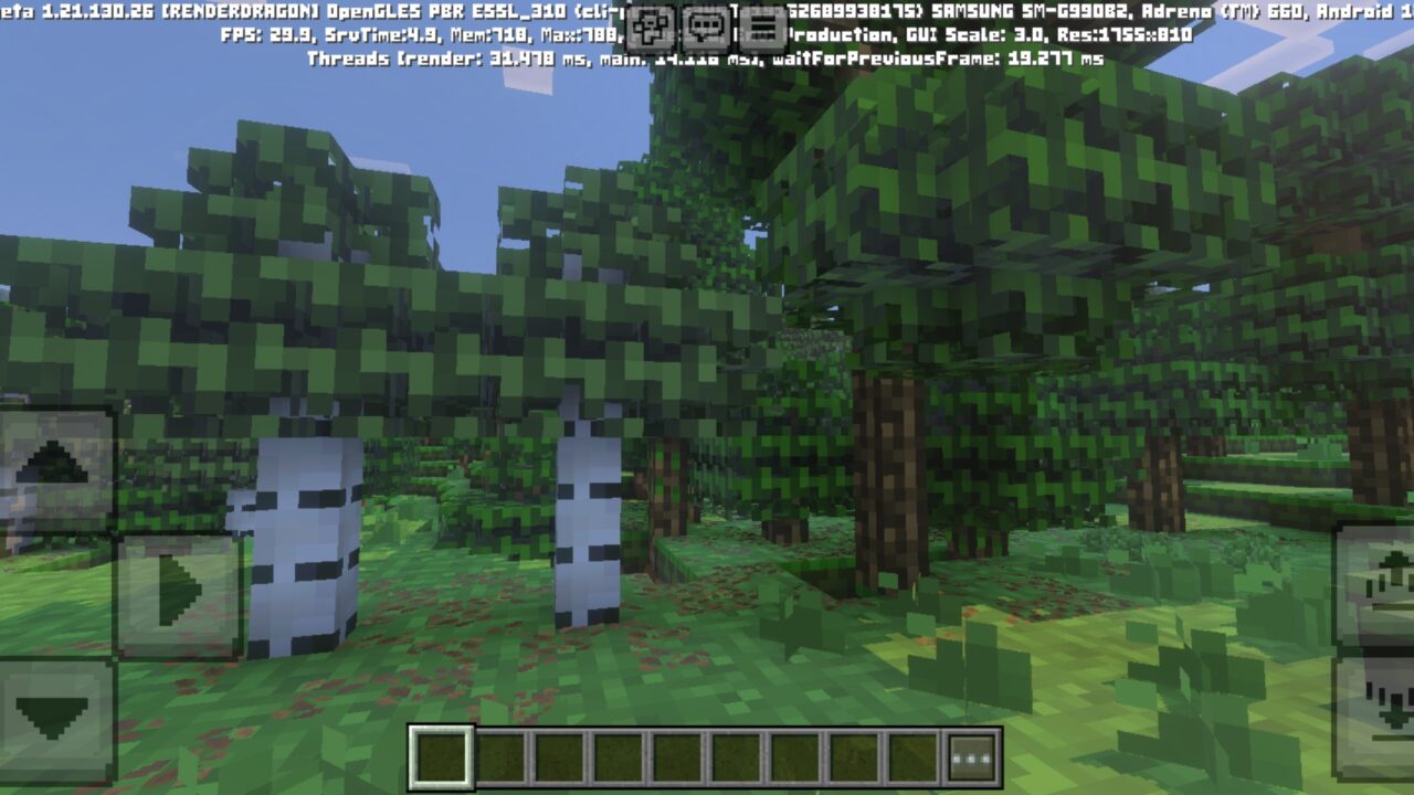 Nature from 2 x 2 Texture Pack for Minecraft PE