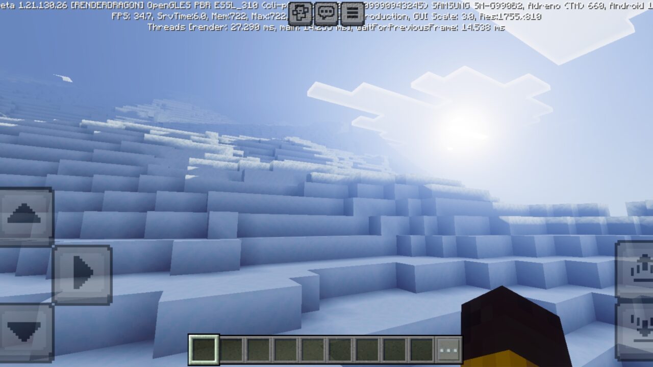 Nature from Auralis Visuals Texture Pack for Minecraft PE