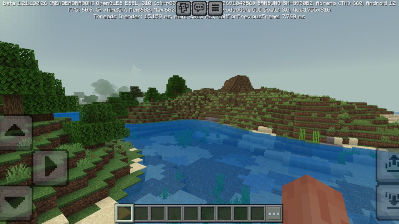Nature from Dark Fantasy Texture Pack for Minecraft PE