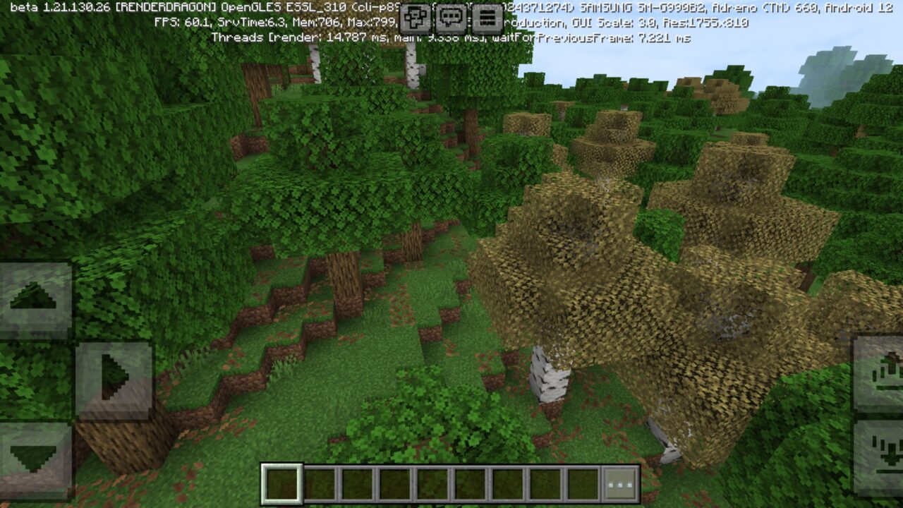 Nature from Luma Shader for Minecraft PE