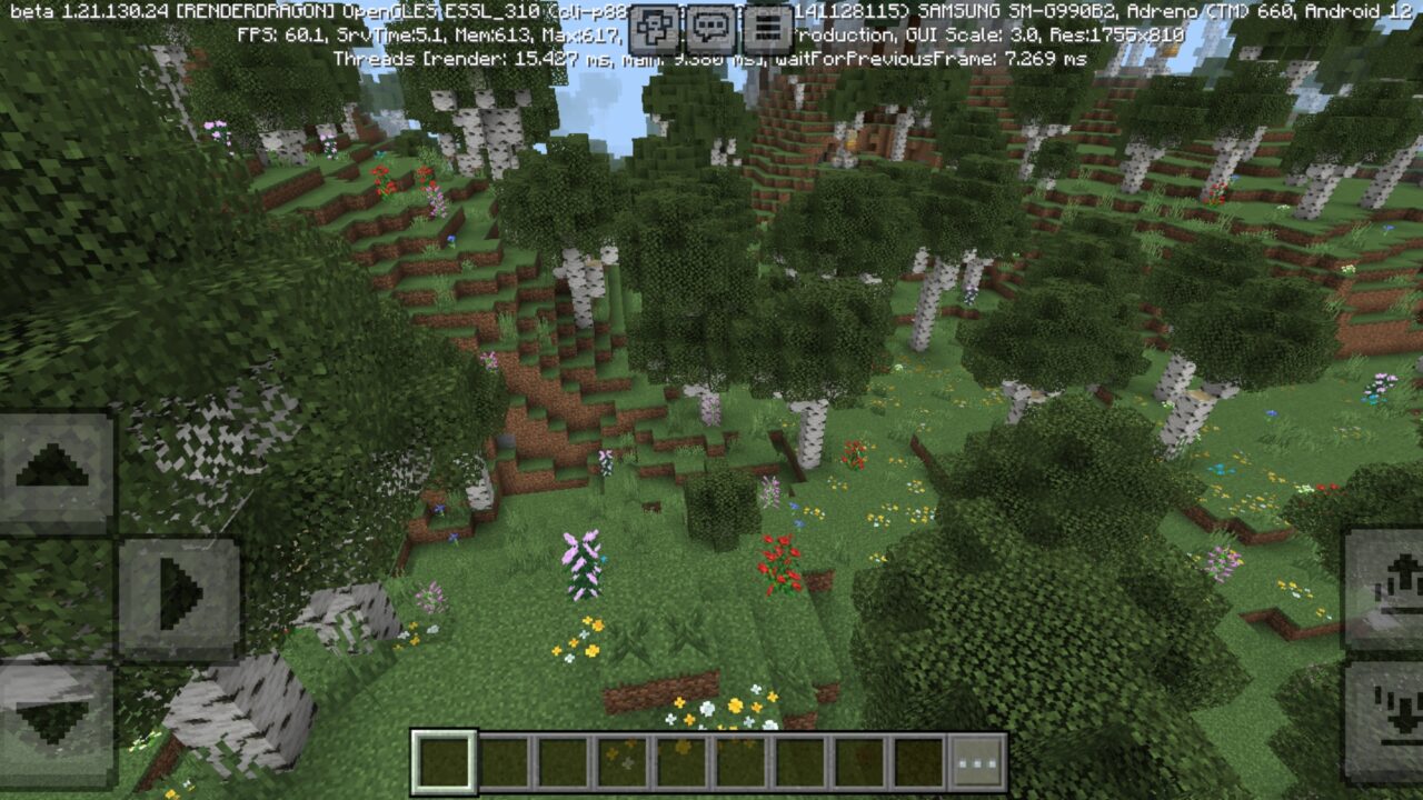 Nature from World Generation Mods for Minecraft PE