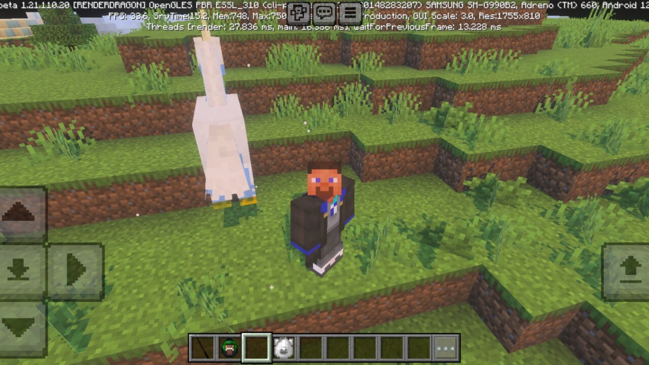 Options from Quest of Spells Mod for Minecraft PE