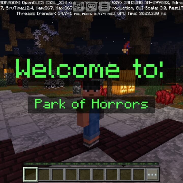 Park of Horrors Map for Minecraft PE