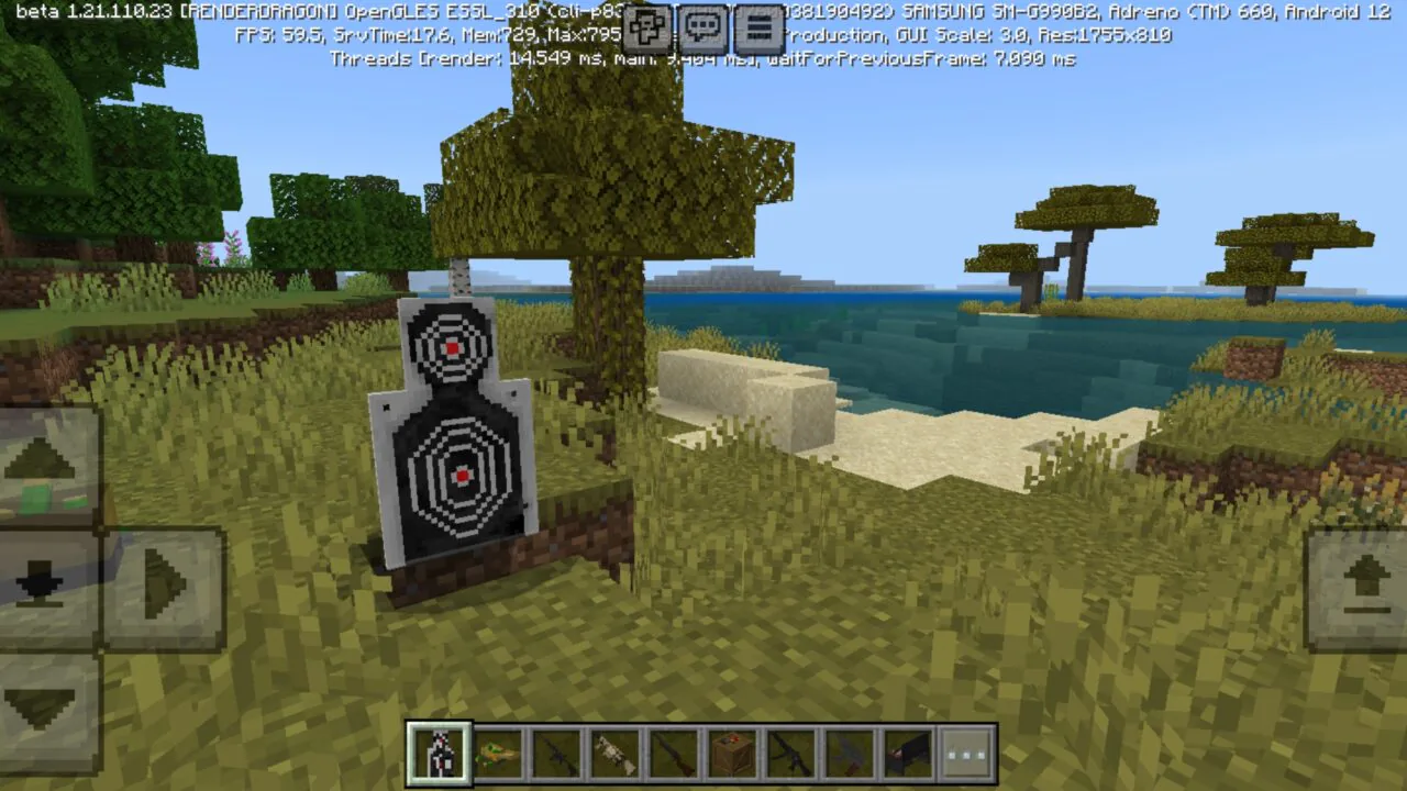 Poster from Mr Nido Guns Mod for Minecraft PE