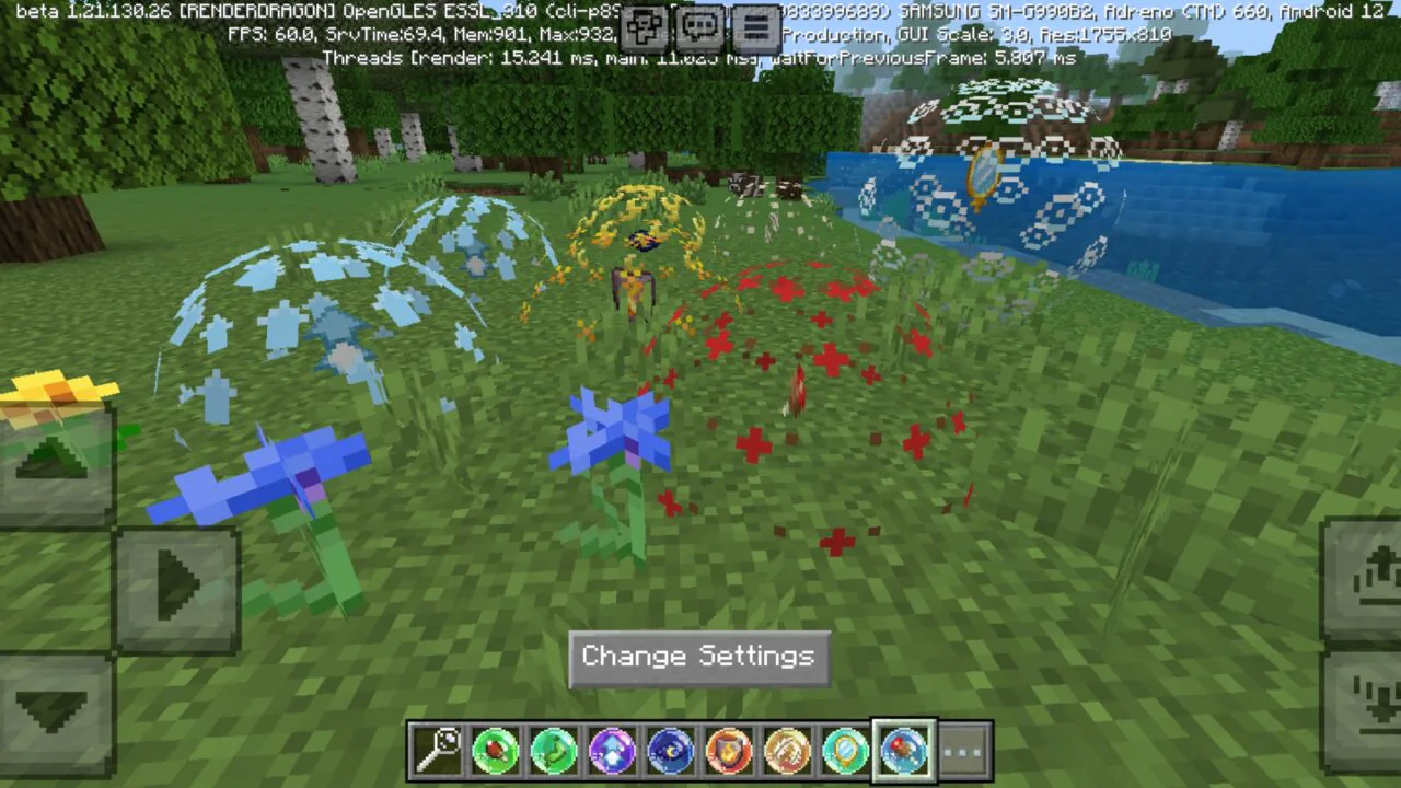 Potion Bubbles Mod for Minecraft PE