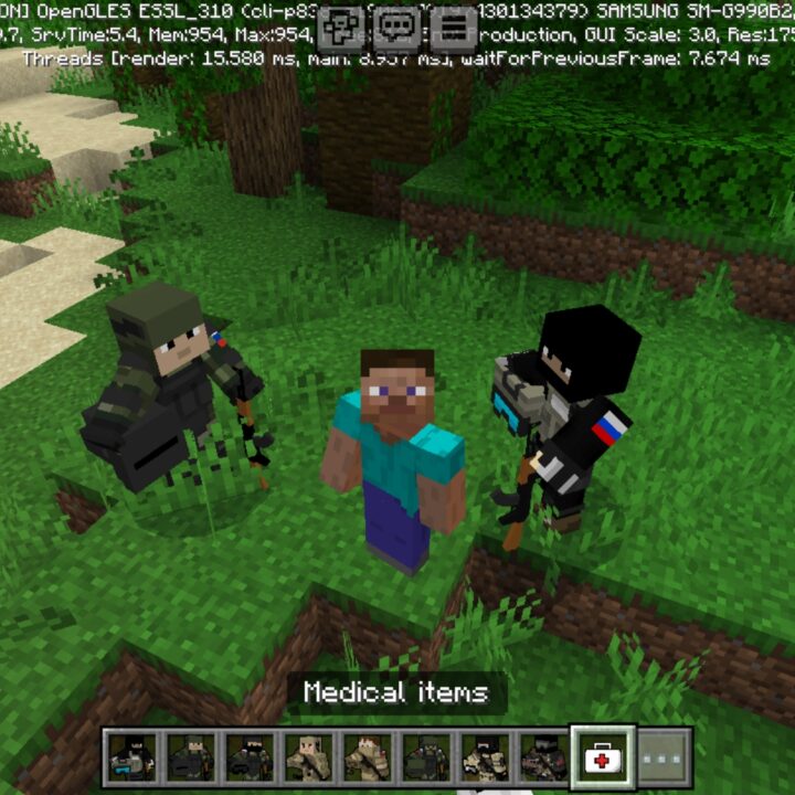 Project Silent Mod for Minecraft PE