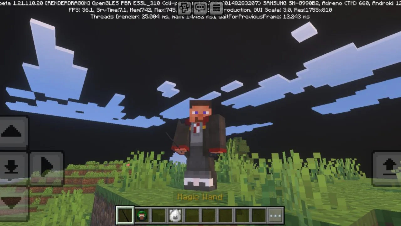 Quest of Spells Mod for Minecraft PE