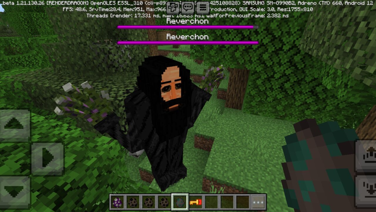 Reverchon from A Rolling Giant Mod for Minecraft PE