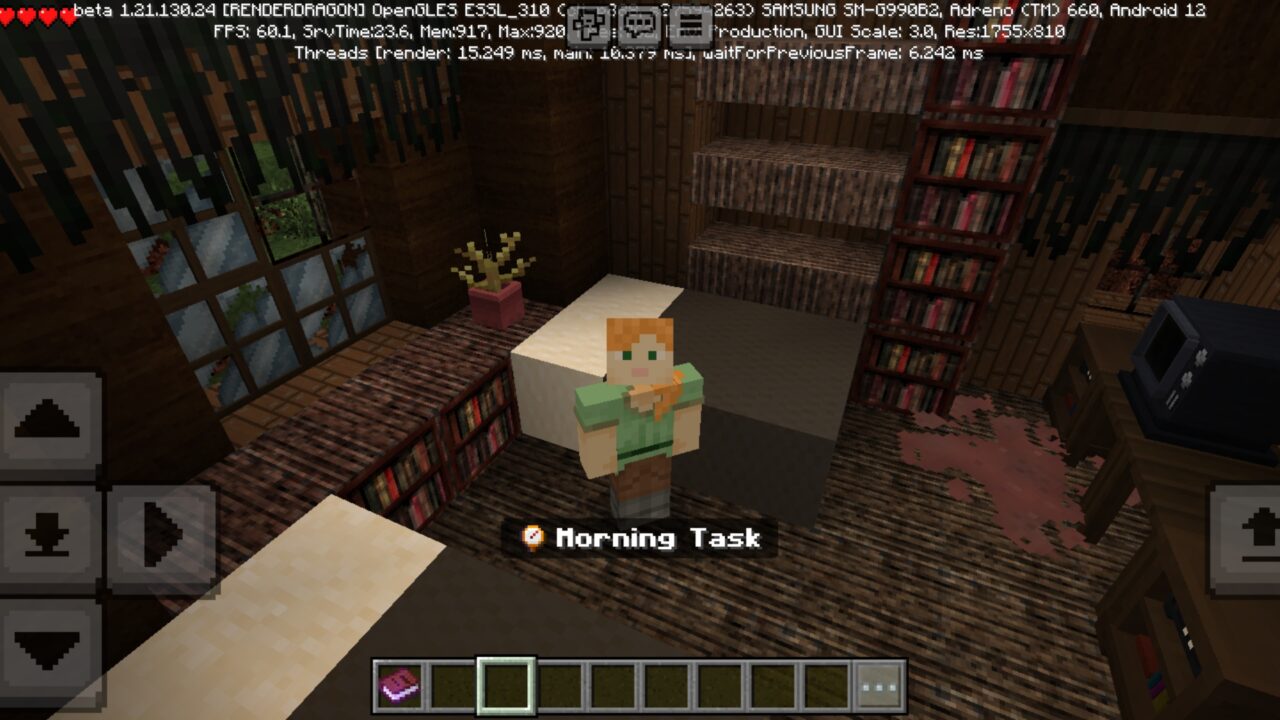 Room from Balut Map for Minecraft PE