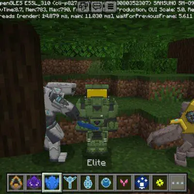 SERP HaloBE Mod for Minecraft PE