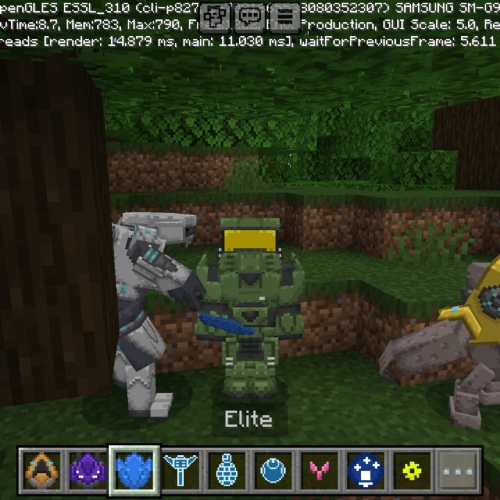 SERP HaloBE Mod for Minecraft PE