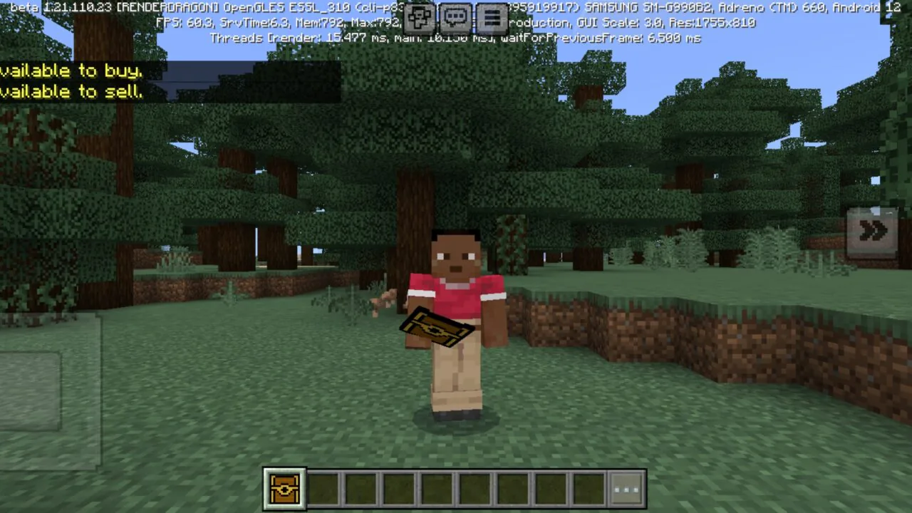 Server Helper Mod for Minecraft PE