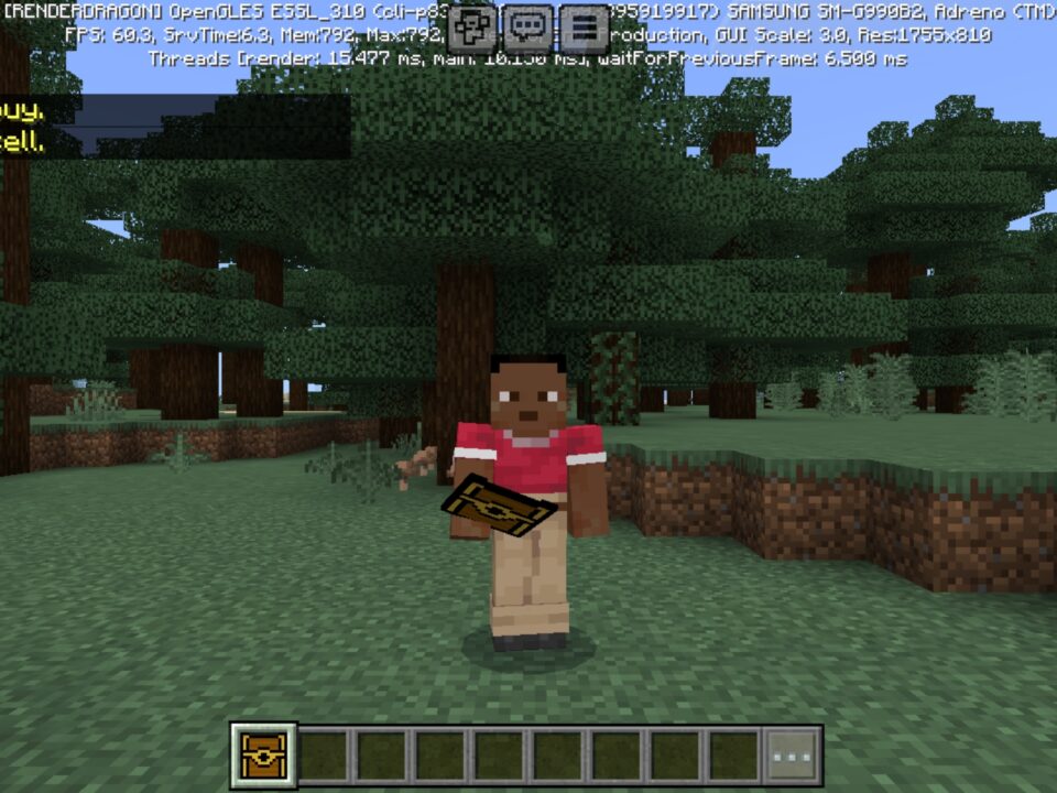 Server Helper Mod for Minecraft PE