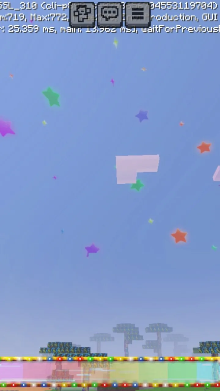 Sky from Circus Texture Pack for Minecraft PE