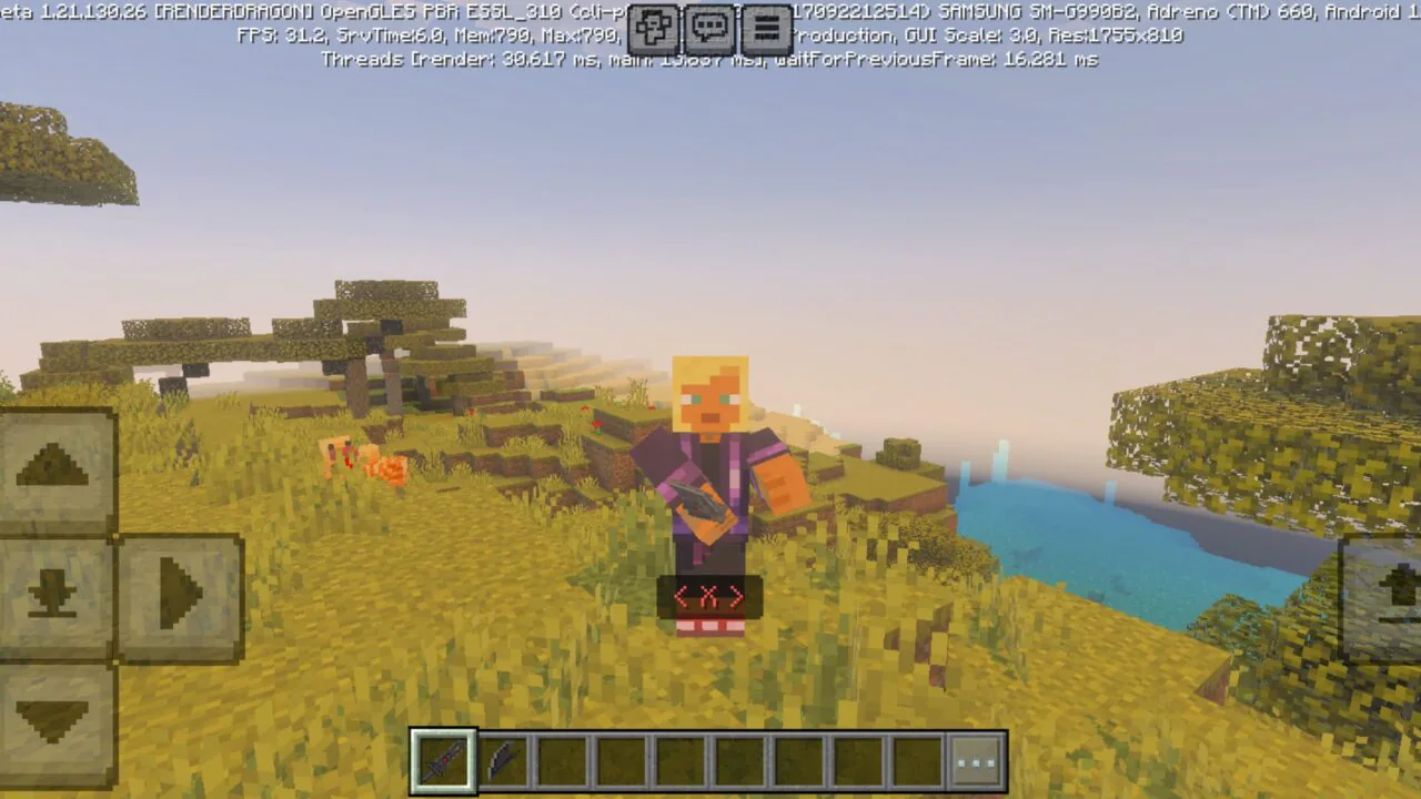 Sword Slasher Mod for Minecraft PE