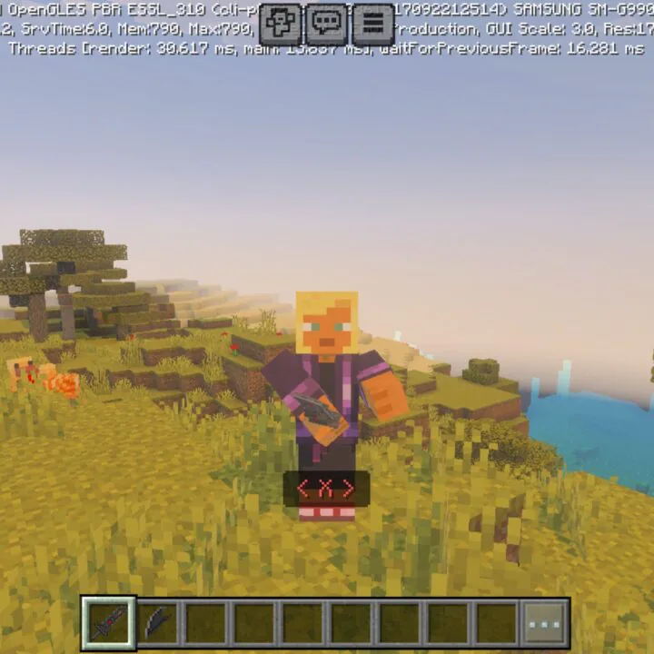 Sword Slasher Mod for Minecraft PE