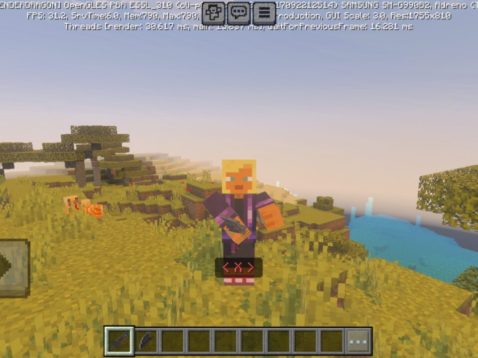 Sword Slasher Mod for Minecraft PE