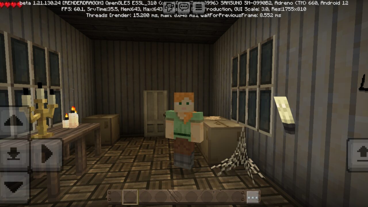 Start from Antlers Map for Minecraft PE