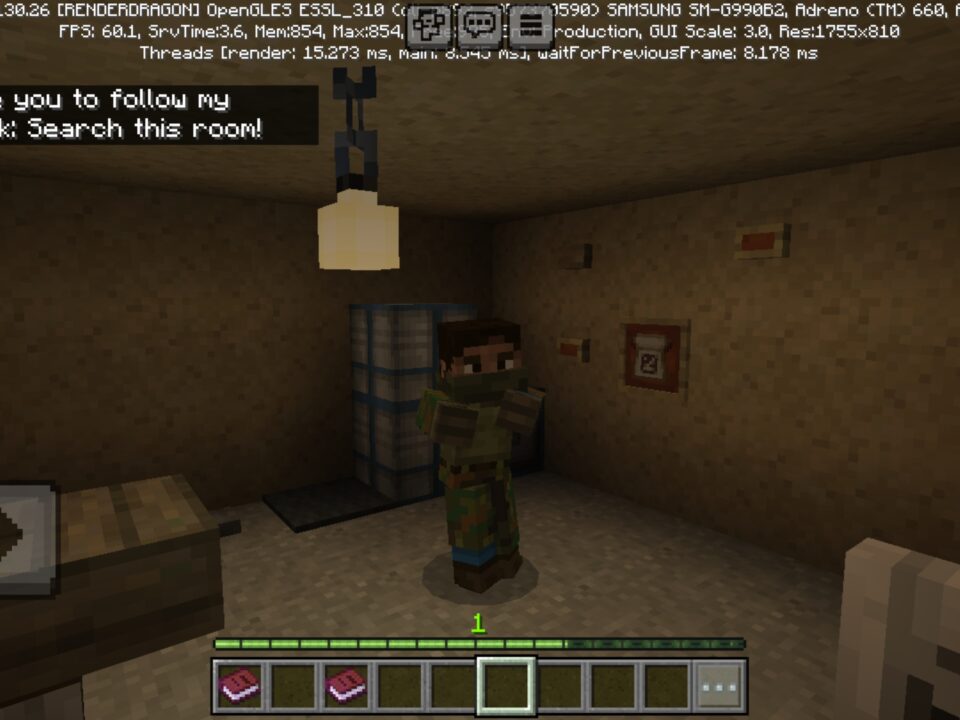 Extraction Shooter Map for Minecraft PE