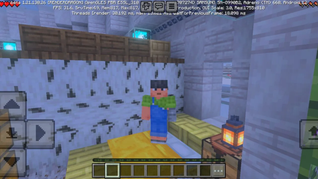 Start from Survival Igloo House Map for Minecraft PE