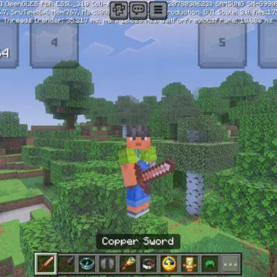 Hotbar Slot Button Texture Pack for Minecraft PE