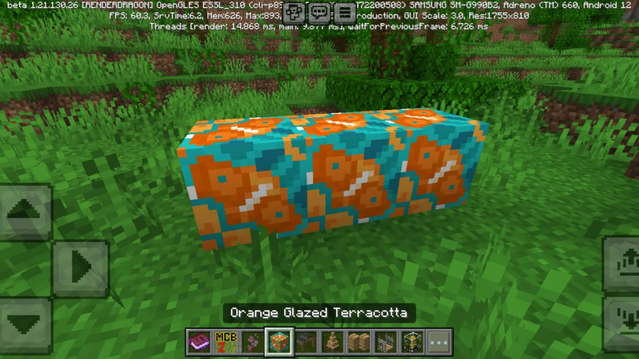 Terracotta from Custom Blocks for Minecraft PE