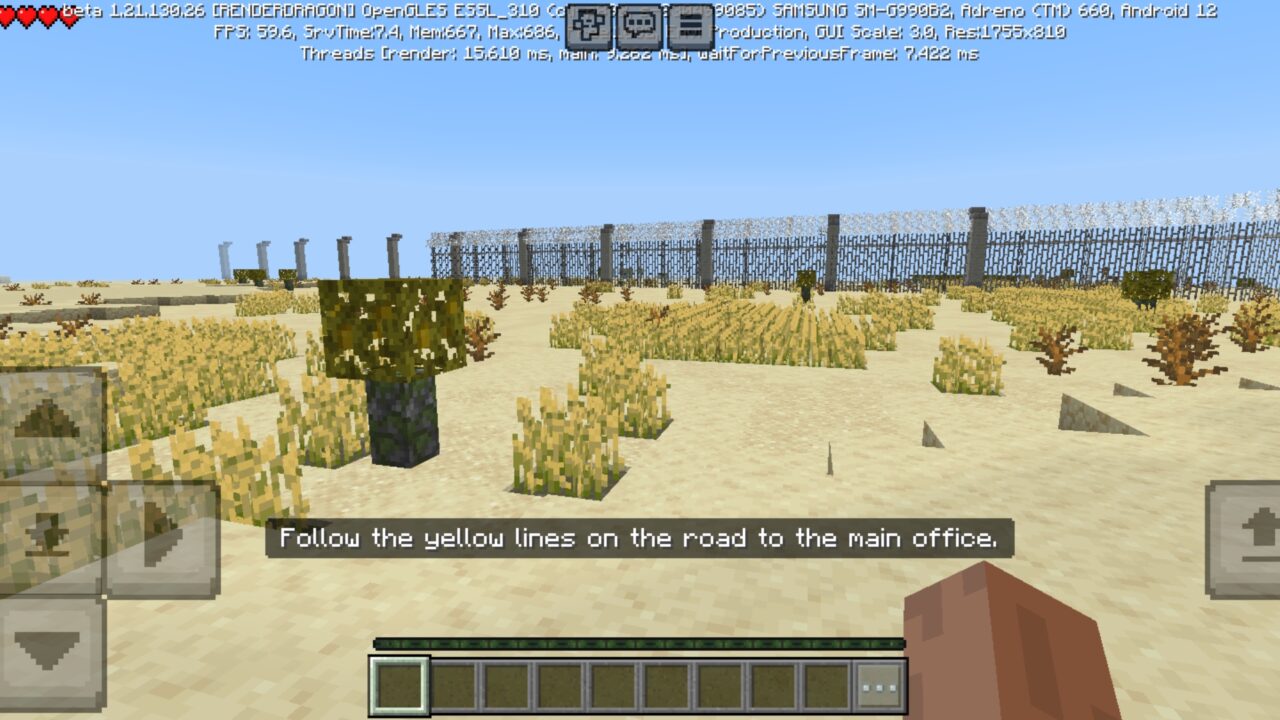 Territory from Area 51 Map for Minecraft PE