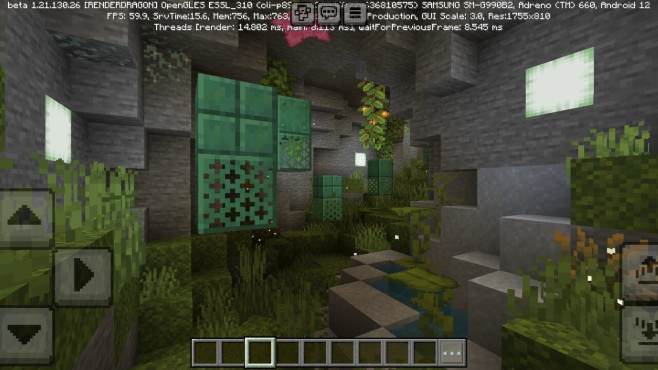 Territory from Mountain Parkour Map for Minecraft PE