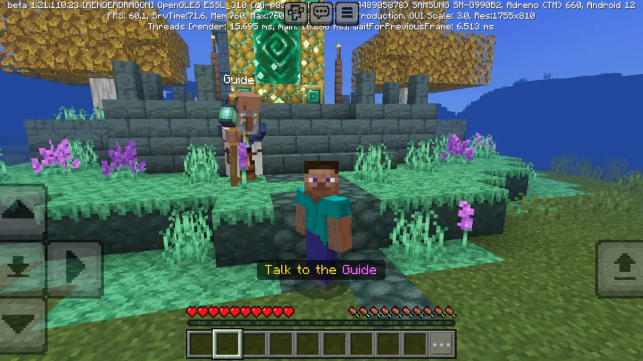 Theia Dimension Map for Minecraft PE