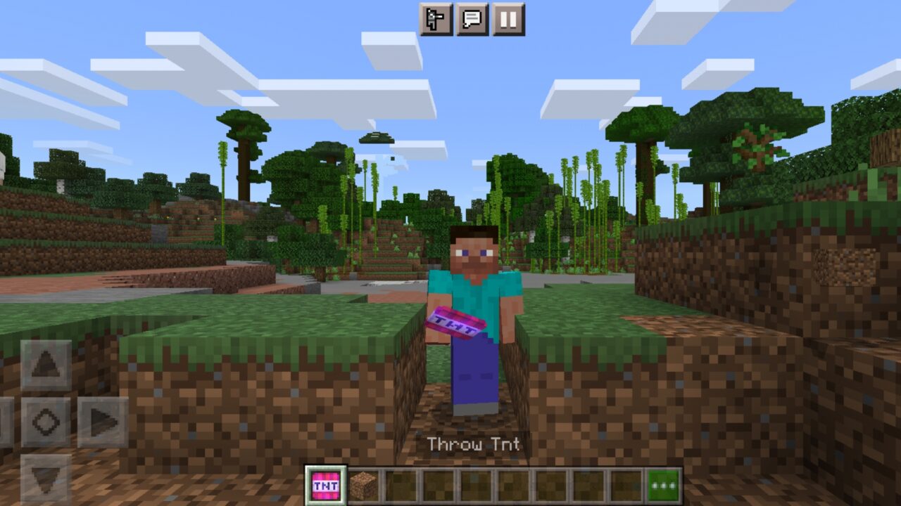 Throw from Weird Mods for Minecraft PE