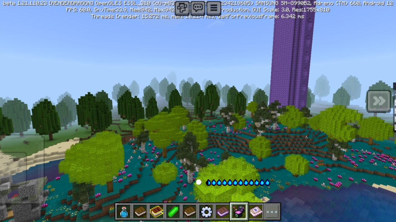 Top View from RS Craft Mod for Minecraft PE