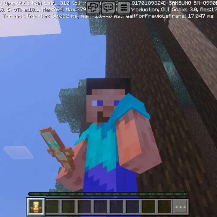 Totem Counter Mod for Minecraft PE