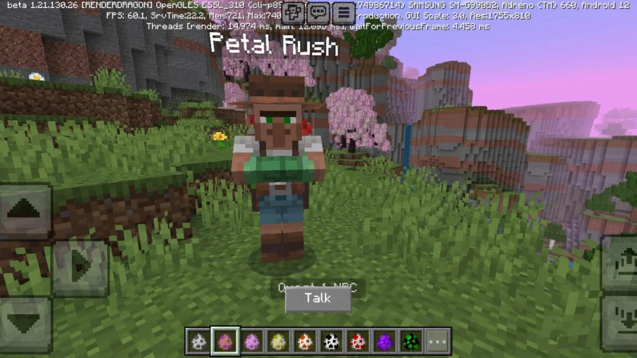 Trader from Vibrant Adventures Map for Minecraft PE